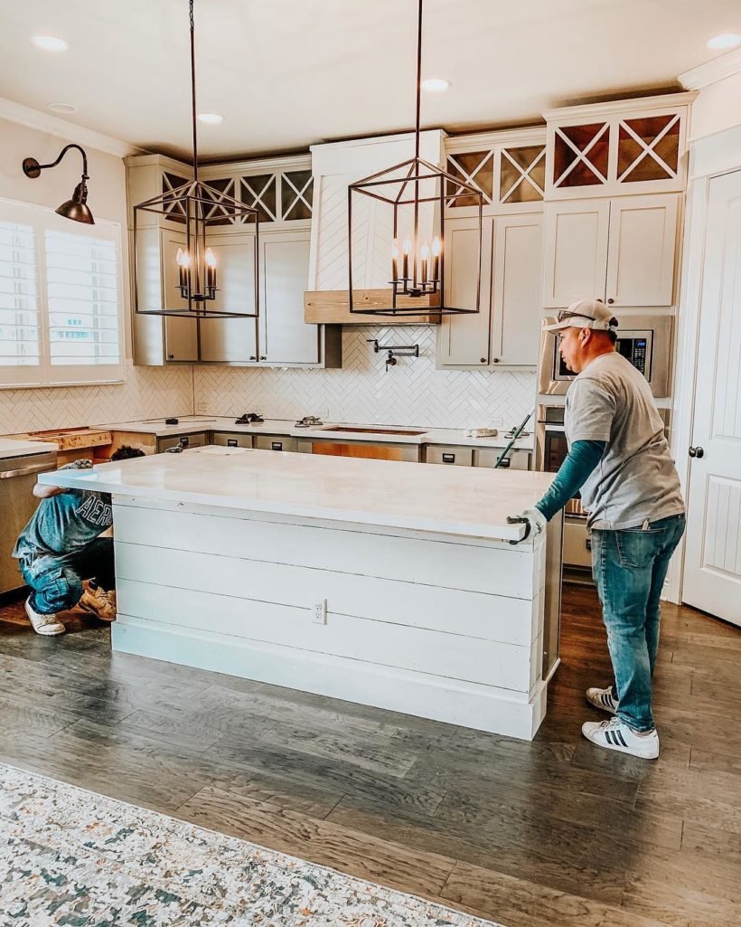 professional natural stone countertop installation