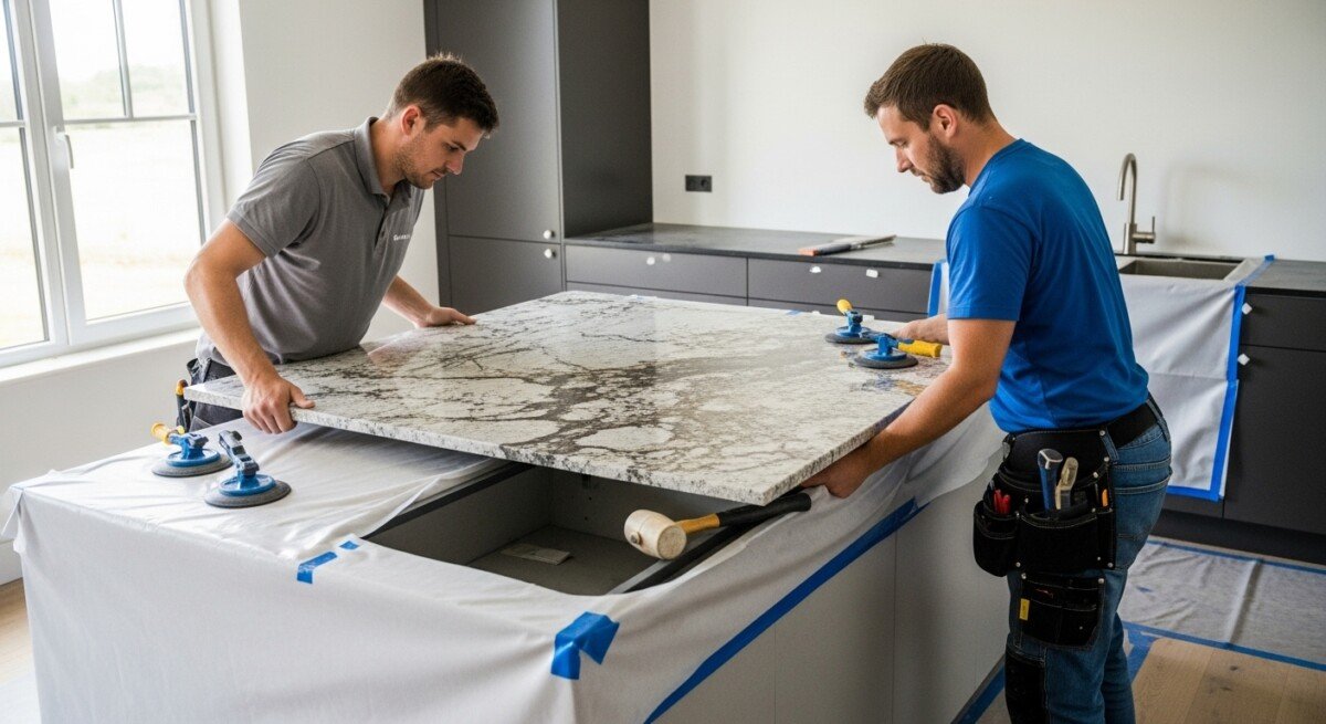 Professional countertop installers